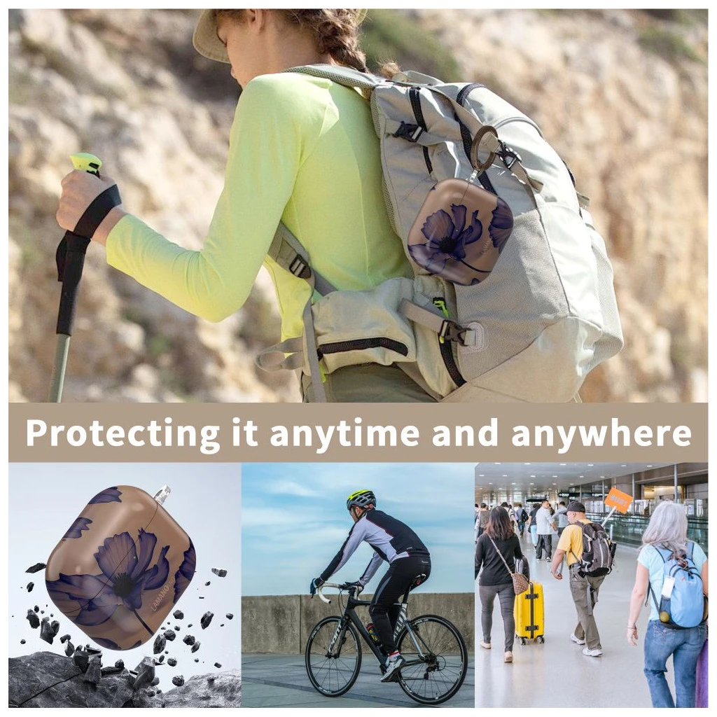 TECH-PROTECT LAMANO Apple AirPods 4 készülékhez tok Velvet fekete