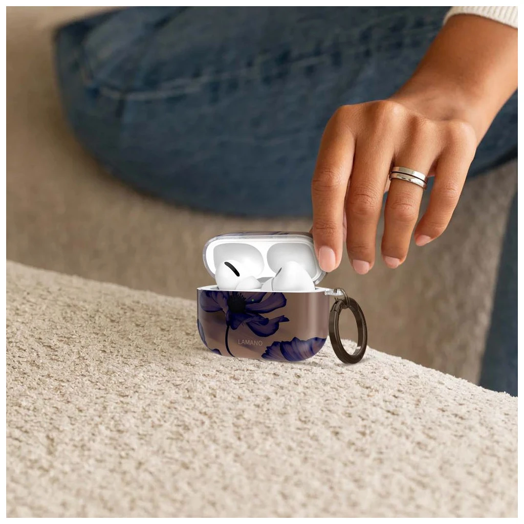 TECH-PROTECT LAMANO Apple AirPods Pro 1/2 készülékhez tok Velvet Night