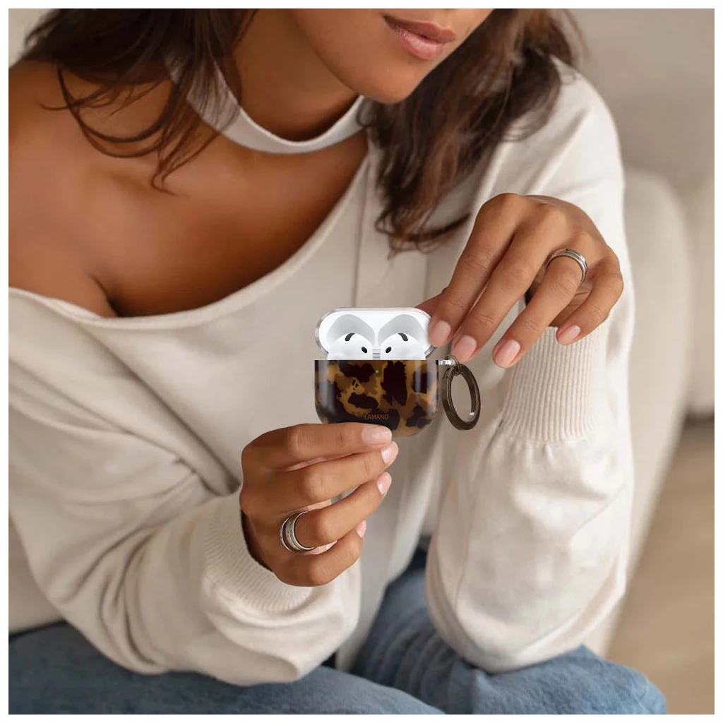 TECH-PROTECT LAMANO Apple AirPods 4 tok készülékhez PANTHER