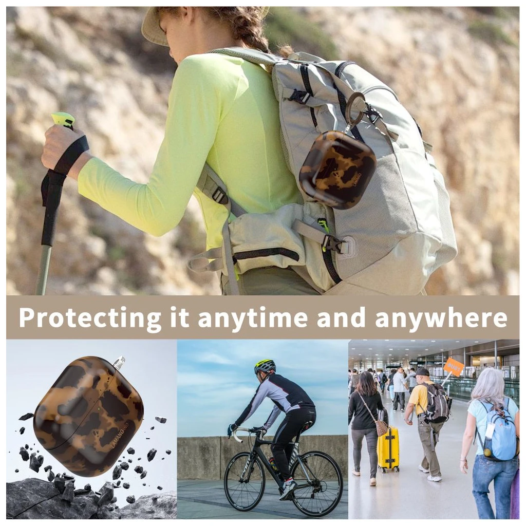 TECH-PROTECT LAMANO Apple AirPods 4 tok készülékhez PANTHER