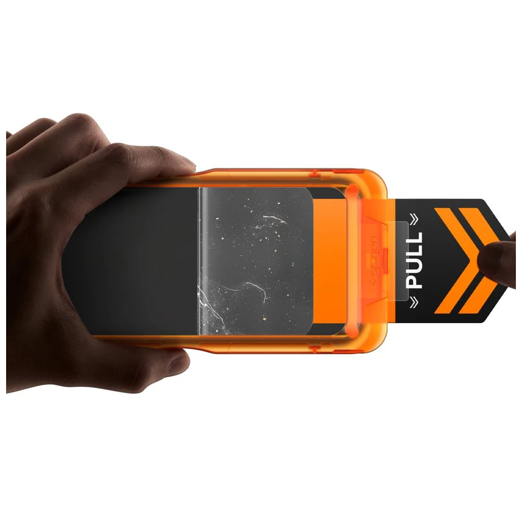 Spigen edzett üvegfólia ALM GLAS.TR SLIM 3-PACK iPhone 17 Pro készülékhez átlátszó