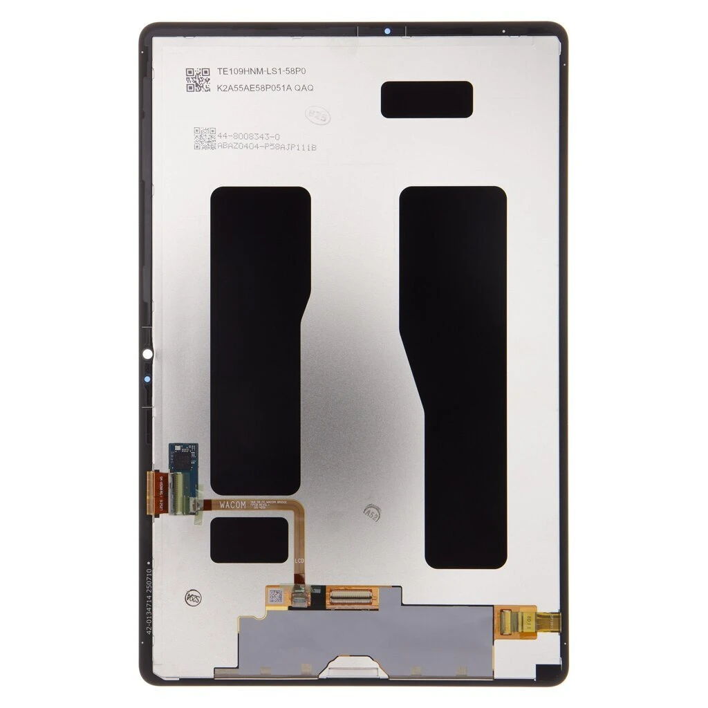 LCD kijelző + érintős egység Samsung X520/X526 Galaxy Tab S10 FE WiFi/5G készülékhez fekete (Service Pack)