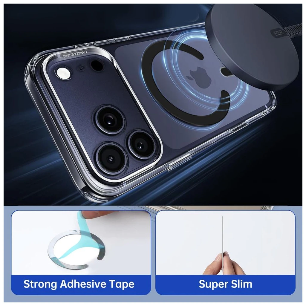 TECH-PROTECT MMP-200 MAGNETIC MAGSAFE gyűrű fekete