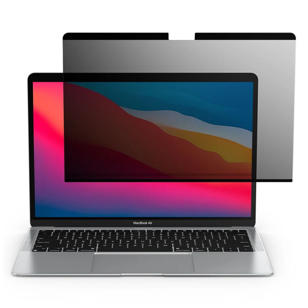 Spigen Safe View Privacy kijelzővédő MacBook Air 13 M2/M3/M4 2023-2025 készülékhez