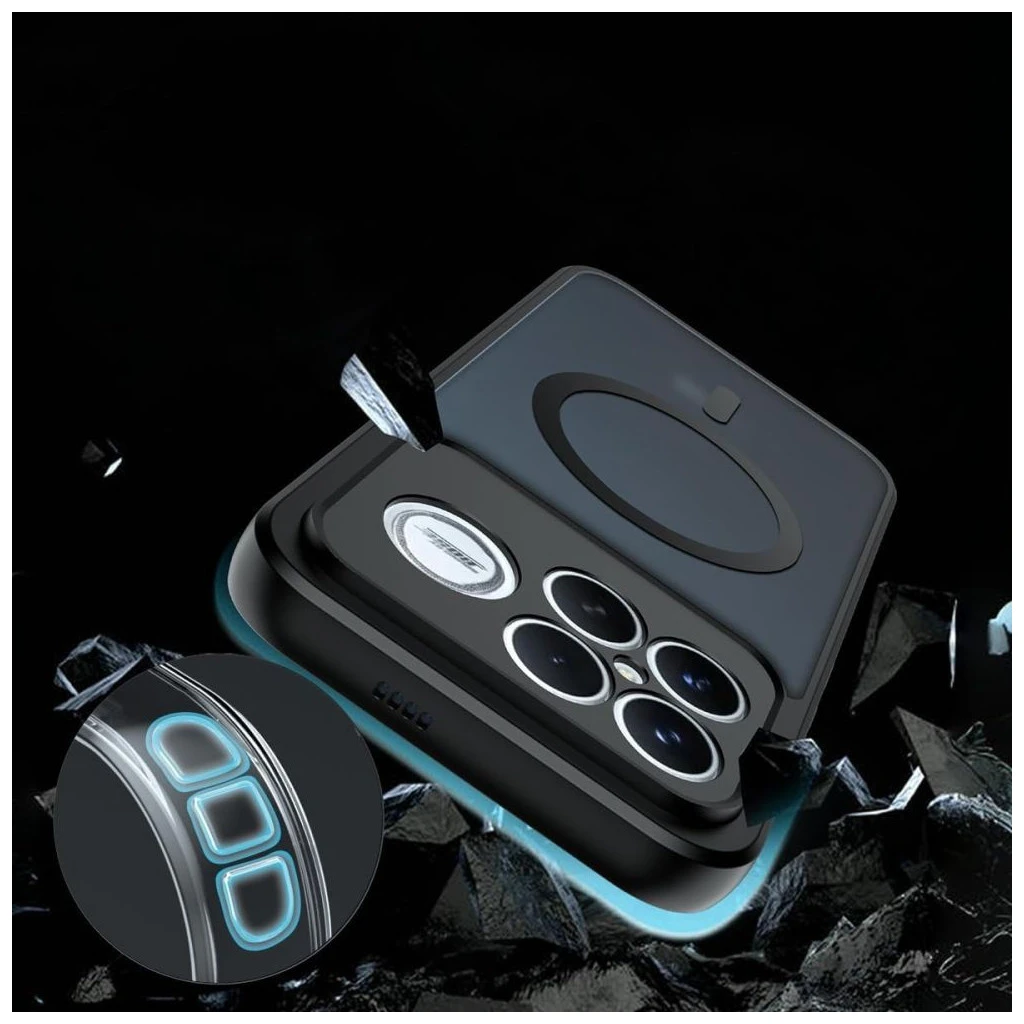 TECH-PROTECT MAGMAT MAGSAFE tok XIAOMI POCO F8 készülékhez Ultra Matte fekete