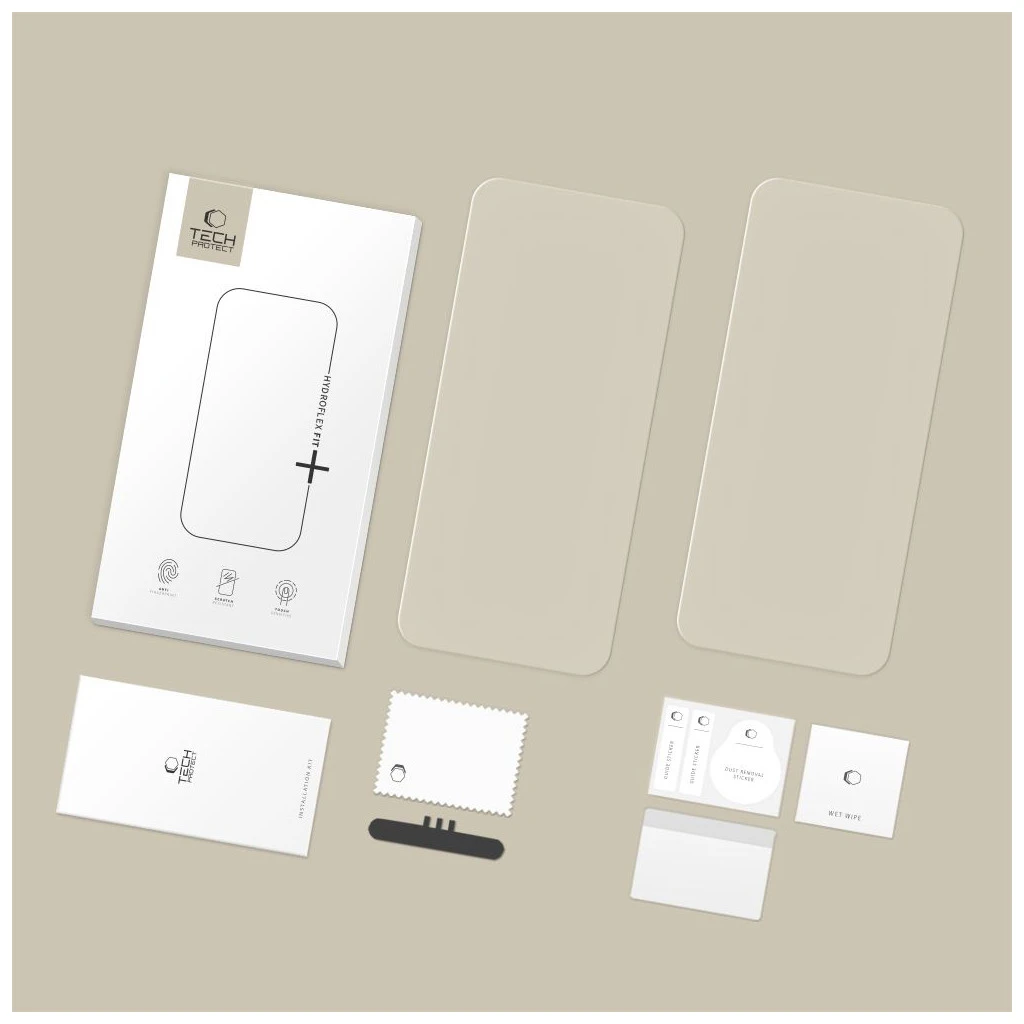 TECH-PROTECT HYDROFLEX FIT+ hidrogel kijelzővédő 2-PACK MOTOROLA EDGE 60 / 60 PRO / 60 FUSION készülékhez átlátszó