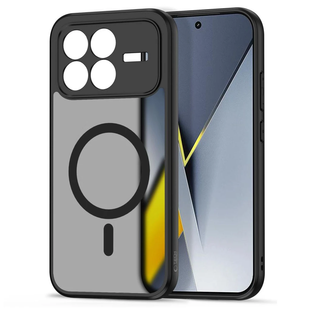 TECH-PROTECT MAGMAT MAGSAFE XIAOMI POCO F8 PRO készülékhez tok Matte fekete