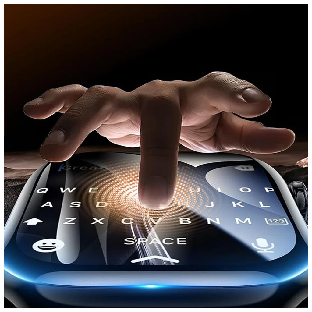 Hibrid üvegfólia TECH-PROTECT EASY SET FLEX+ 3-PACK Apple Watch 4 / 5 / 6 / SE 1 / 2 / 3 (40MM) készülékhez fekete