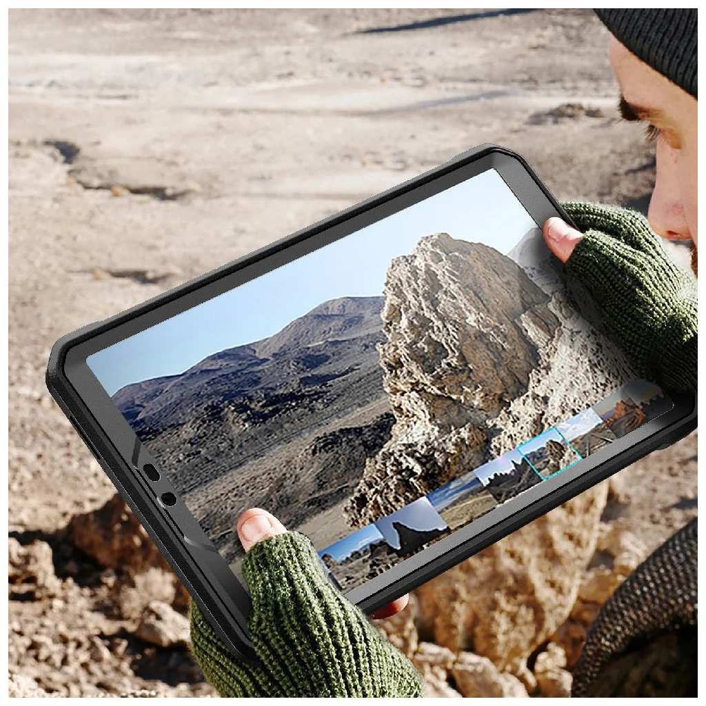 SUPCASE UNICORN BEETLE PRO tok a GALAXY TAB A11 8.7 X133 / X135 készülékhez fekete