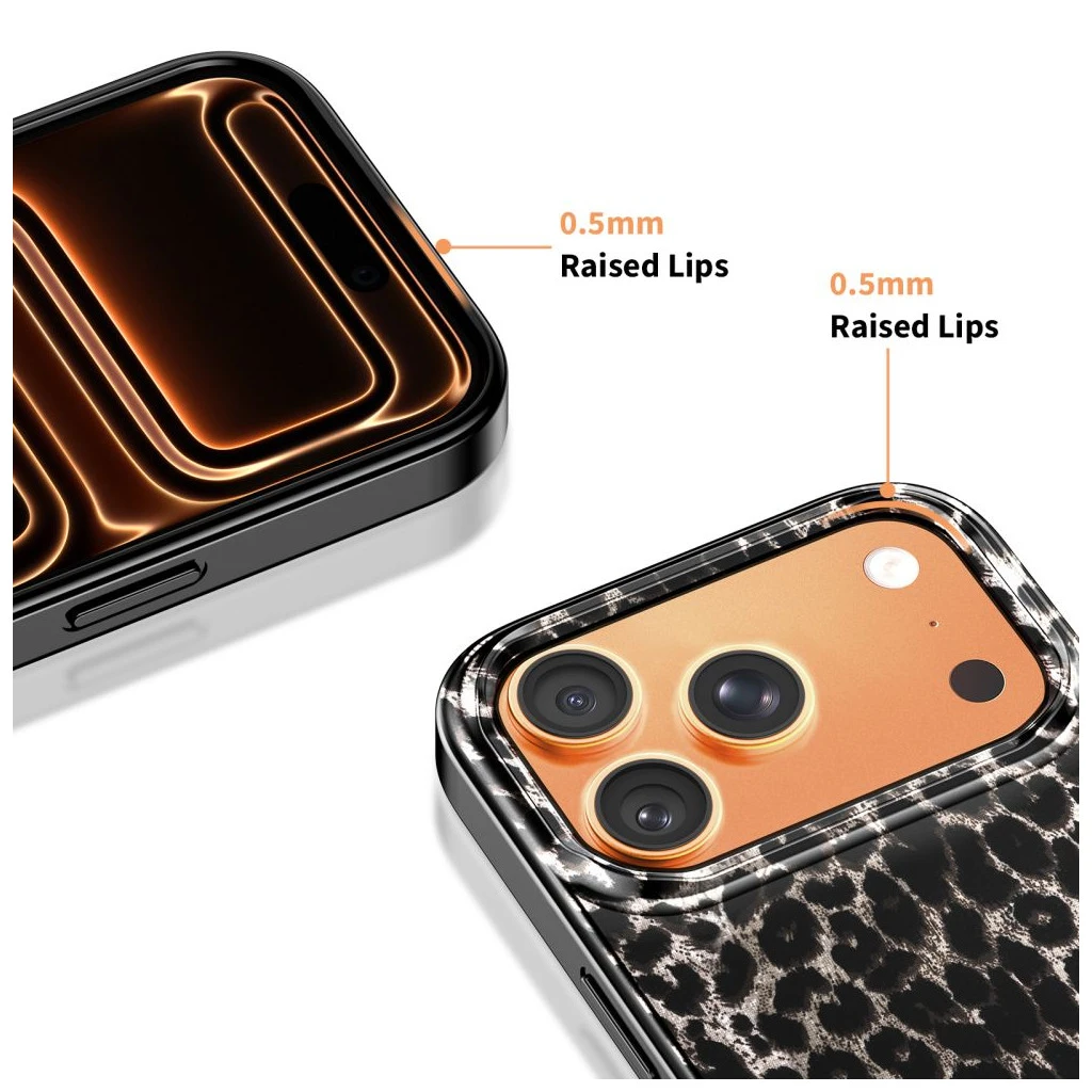 TECH-PROTECT LAMANO MAGSAFE IPHONE 17 PRO MAX készülékhez tok Leopard