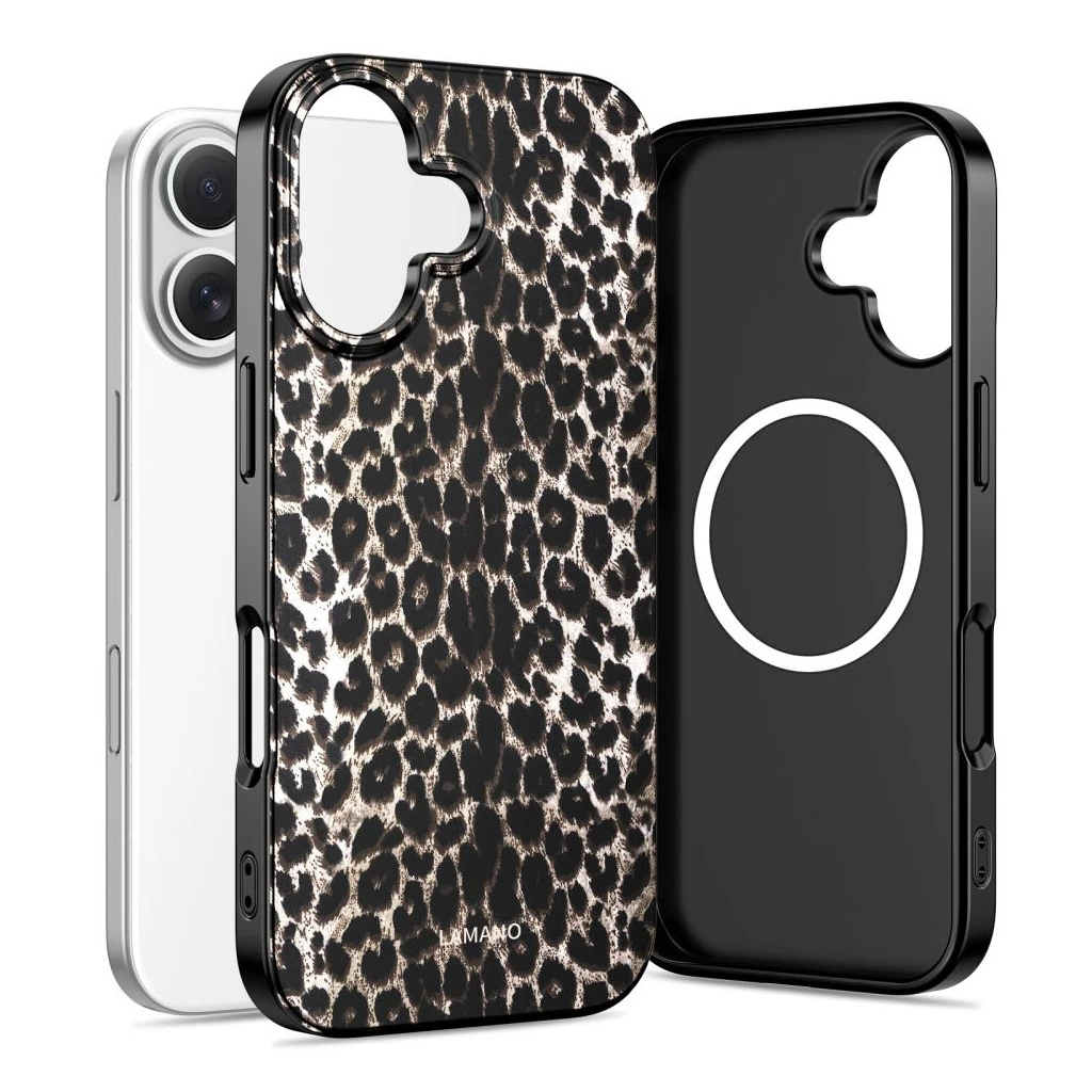 TECH-PROTECT LAMANO MAGSAFE iPhone 17 tok készülékhez, leopárd