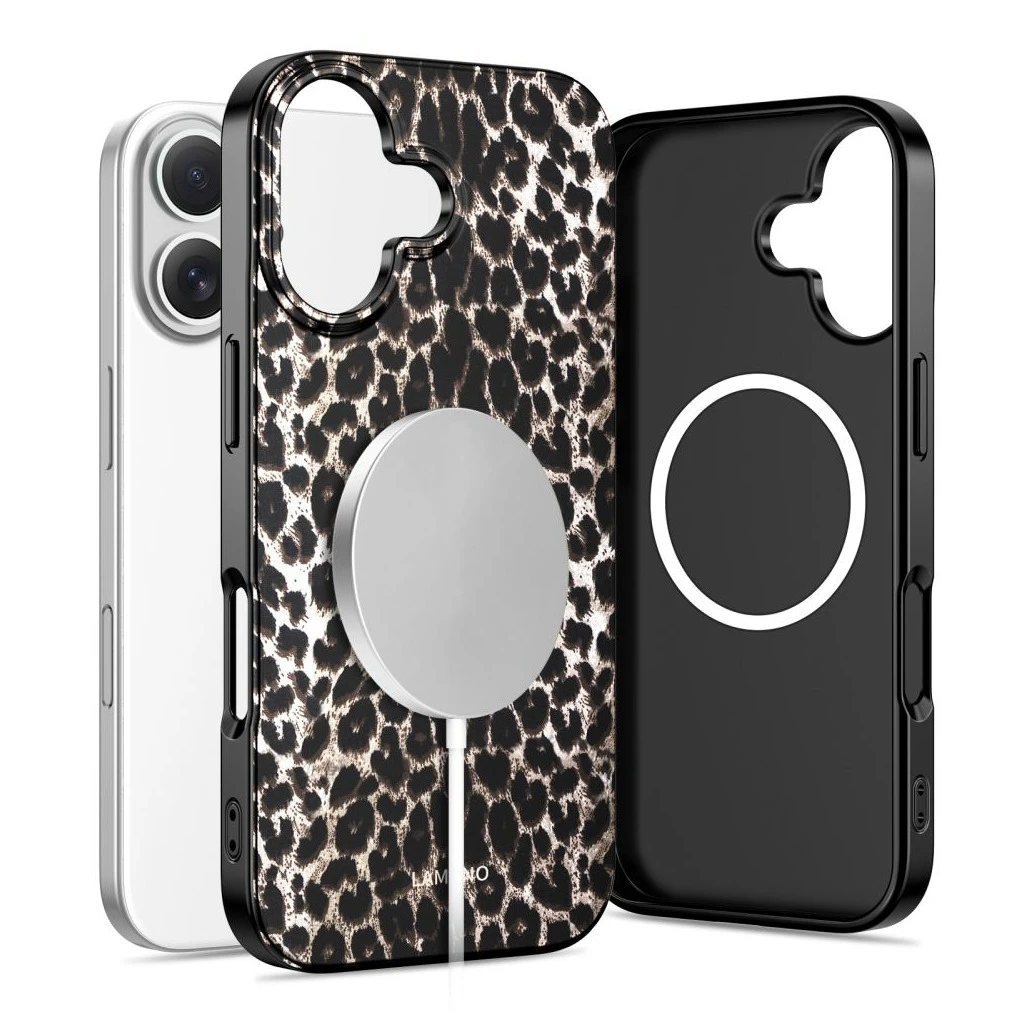 TECH-PROTECT LAMANO MAGSAFE iPhone 17 tok készülékhez, leopárd