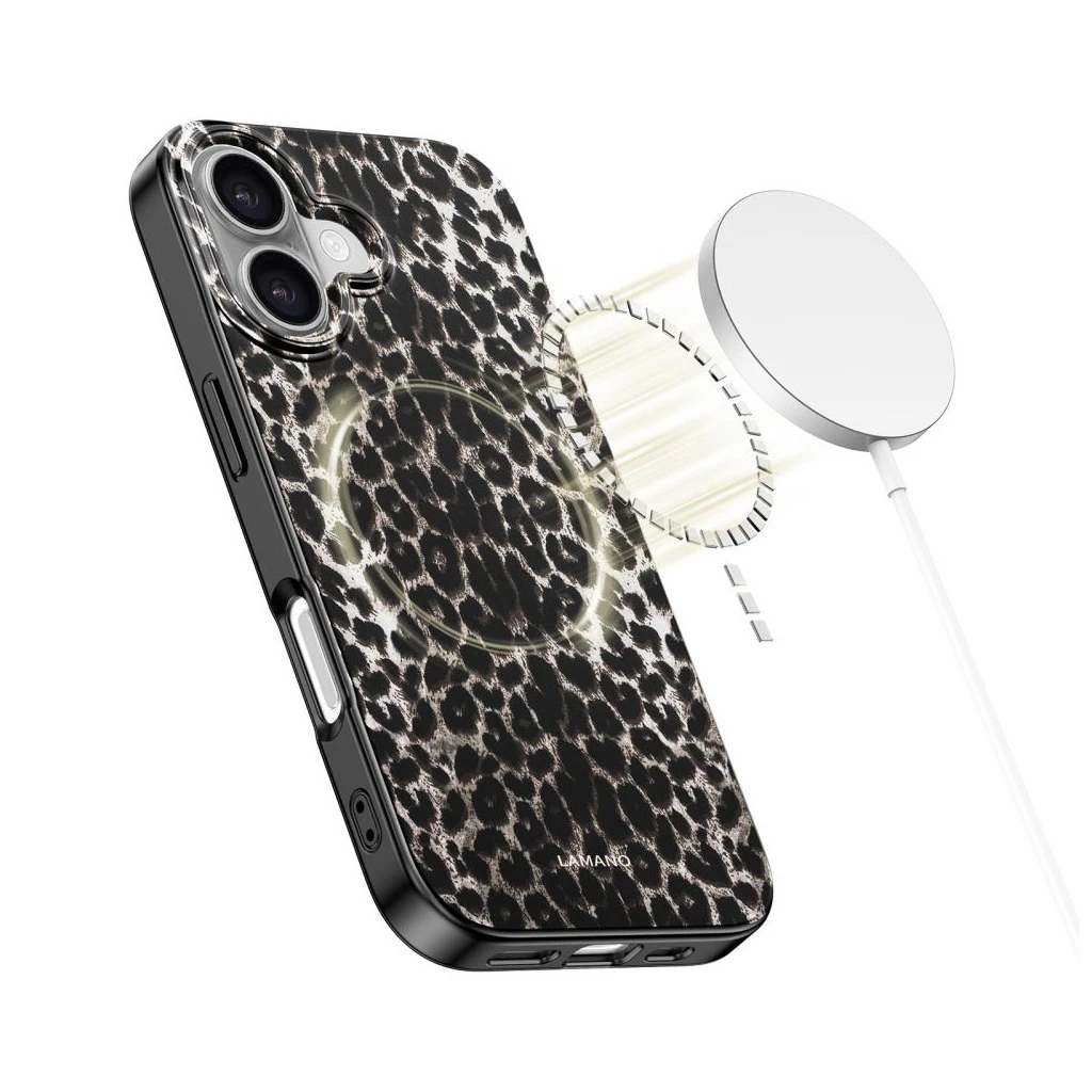 TECH-PROTECT LAMANO MAGSAFE iPhone 17 tok készülékhez, leopárd
