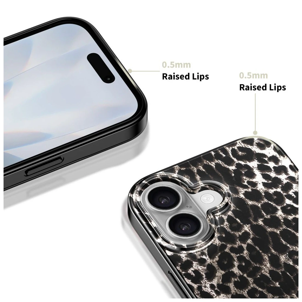 TECH-PROTECT LAMANO MAGSAFE iPhone 17 tok készülékhez, leopárd