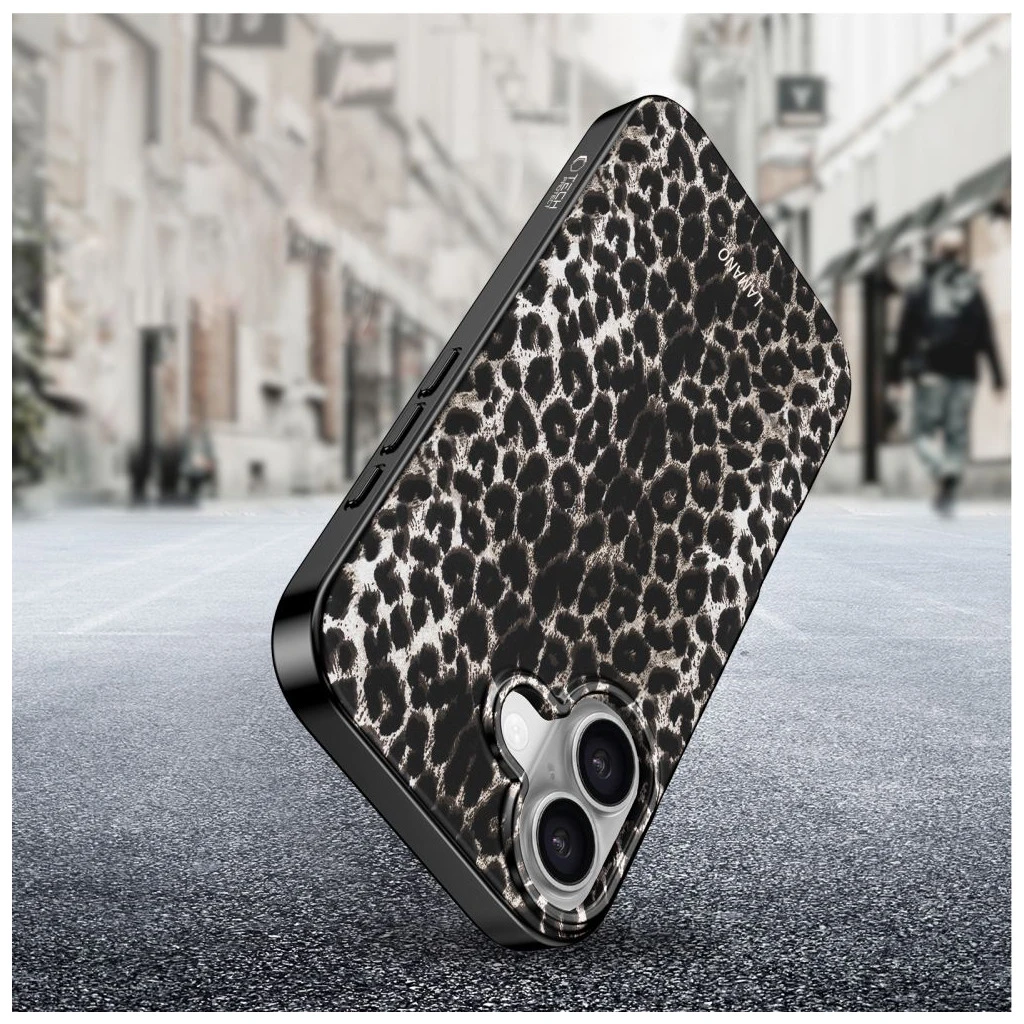 TECH-PROTECT LAMANO MAGSAFE iPhone 17 tok készülékhez, leopárd
