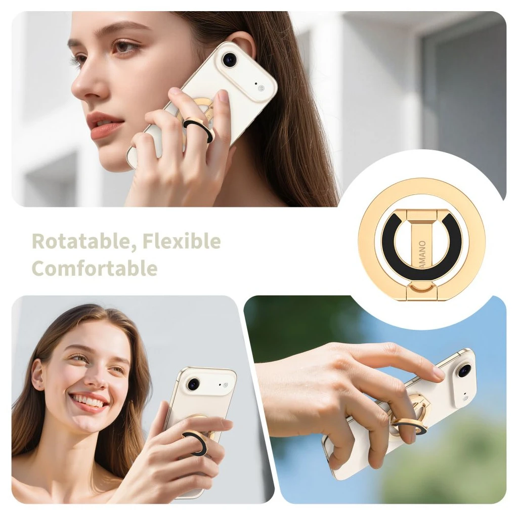 TECH-PROTECT MMR400 LAMANO mágneses MagSafe telefongyűrű arany