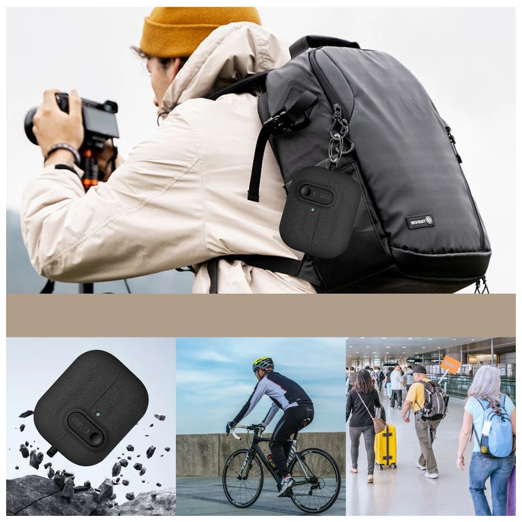 TECH-PROTECT SLIM HOOK Samsung Galaxy Buds 3/3 FE/3 Pro készülékhez fekete