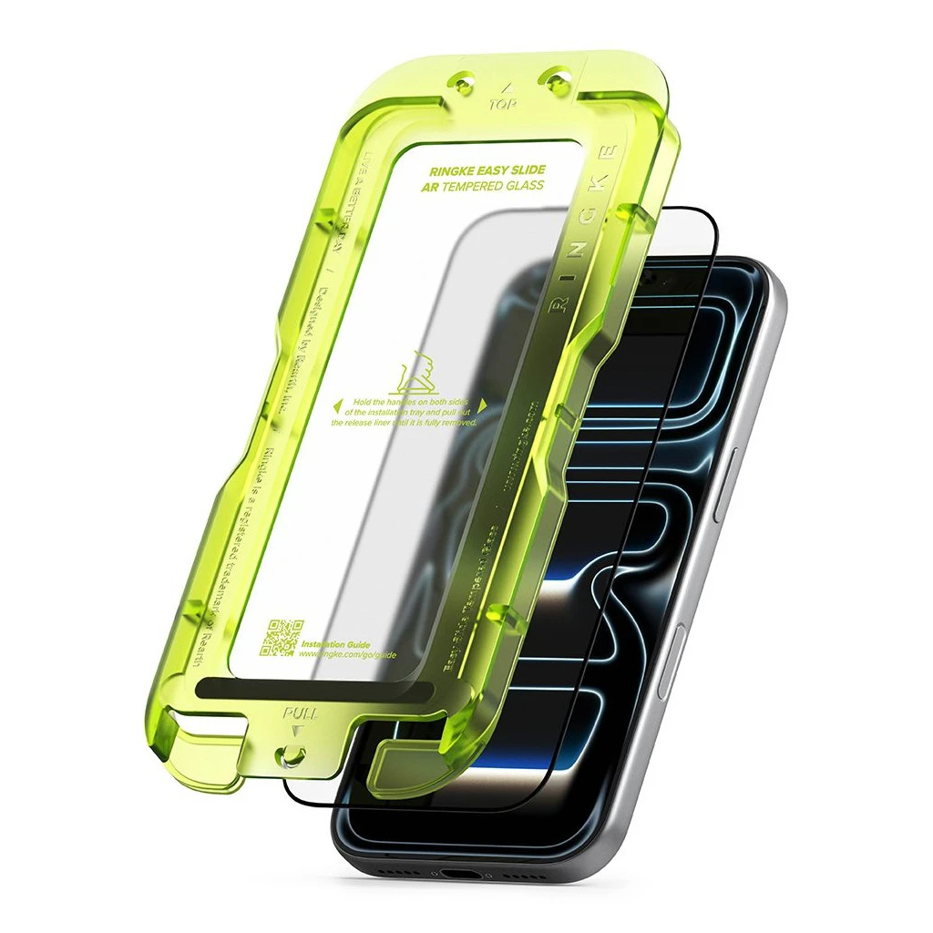 RINGKE EASY SLIDE ANTI REFLECTIVE temperált üveg kijelzővédő iPhone 17 Pro Max készülékhez átlátszó