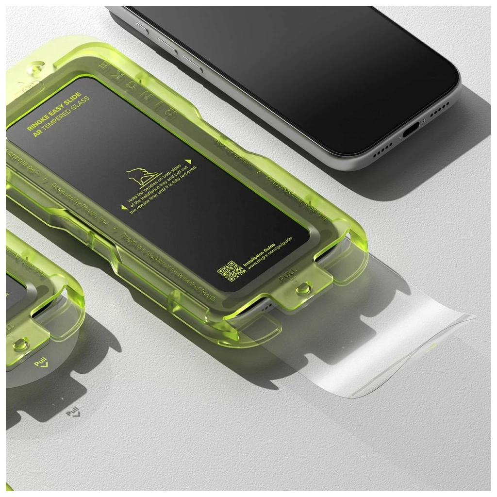 RINGKE EASY SLIDE ANTI REFLECTIVE temperált üveg kijelzővédő iPhone 17 Pro Max készülékhez átlátszó