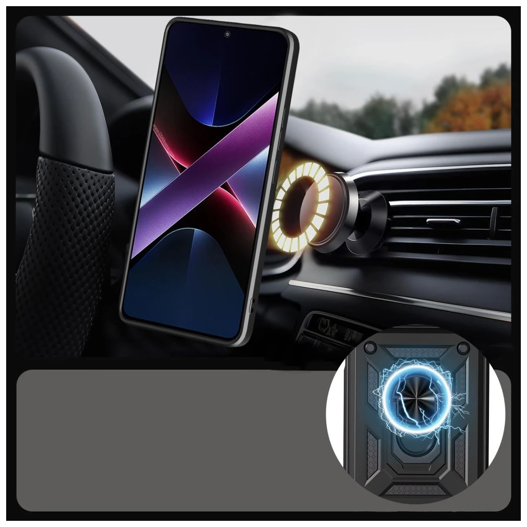 TECH-PROTECT CAMSHIELD PRO Xiaomi POCO F8 Ultra készülékhez kameralencse védő fekete