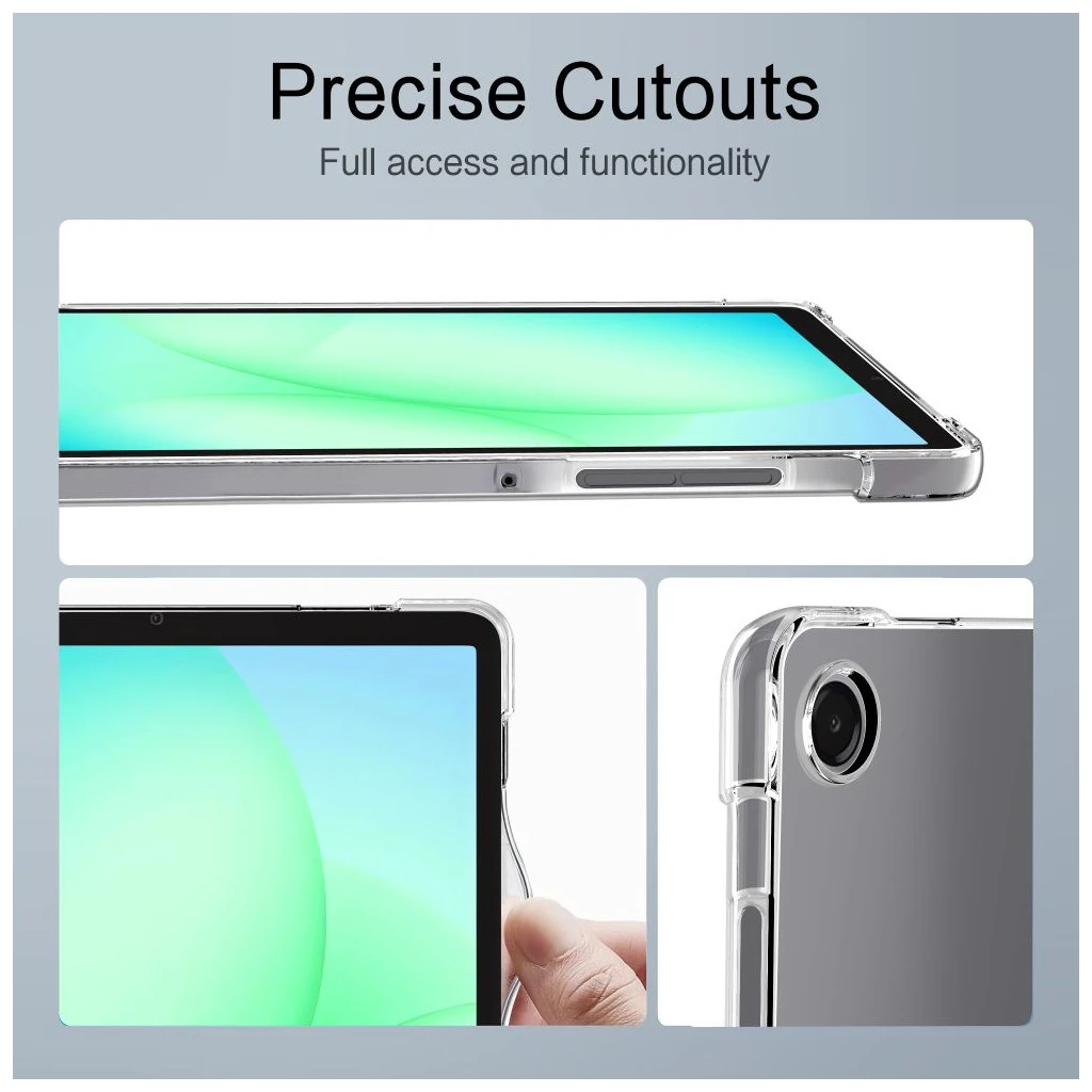 TECH-PROTECT FLEXAIR kijelzővédő GALAXY TAB A9/A11 8.7 készülékhez X110/X115/X133/X135 átlátszó