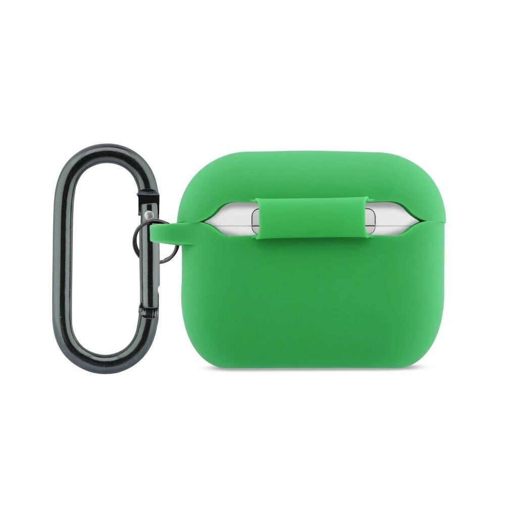 Lacoste Liquid Silicone Croc Logo tok AirPods Pro 3 készülékhez zöld