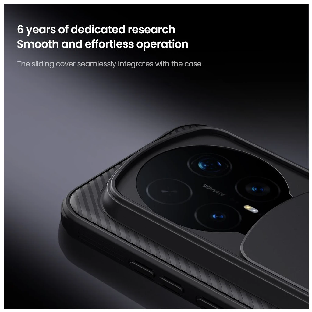 Nillkin CamShield PRO kemény tok Honor Magic 8 Pro készülékhez fekete