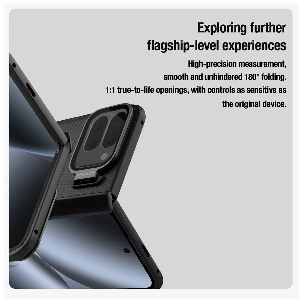 Nillkin Super Frosted Prop Magnetic tok for Google Pixel 10 Pro Fold készülékhez fekete