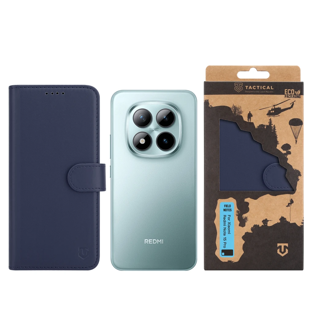 Tactical Field Notes a Xiaomi Redmi Note 15 Pro készülékhez kék