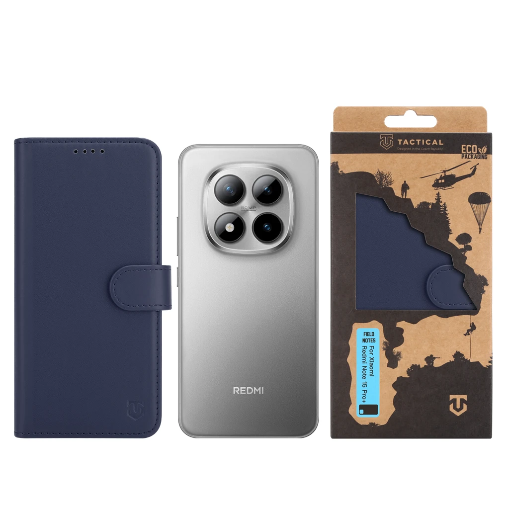 Tactical Field Notes Xiaomi Redmi Note 15 Pro+ készülékhez kék
