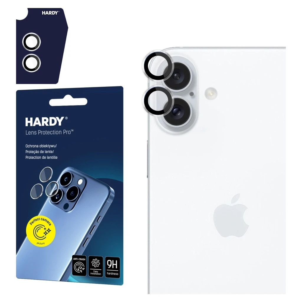 3MK HARDY lencsevédő Pro Apple iPhone 17 készülékhez átlátszó