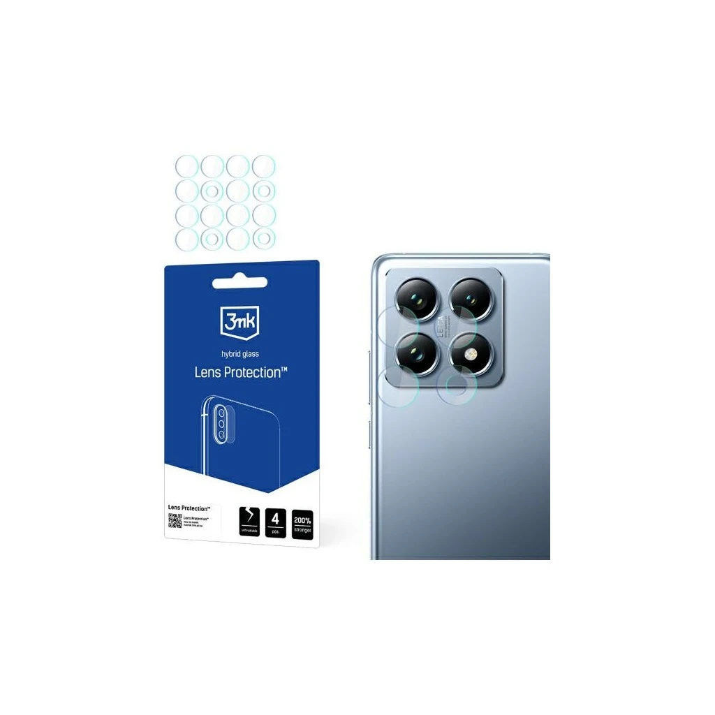 3MK Lens Protect Xiaomi 14T / 14T Pro készülékhez kameralencse védő, 4 db