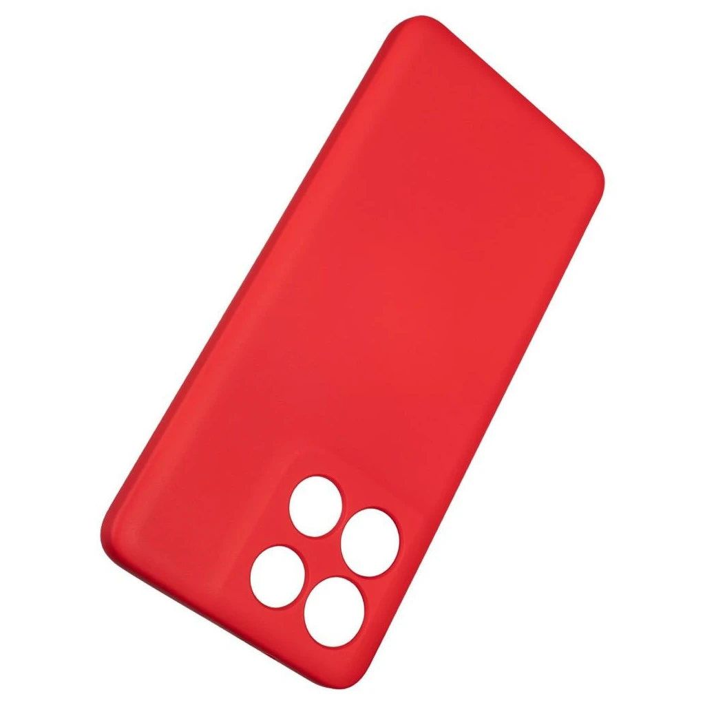 Beline Silicone tok Moto G86 Power 5G készülékhez piros